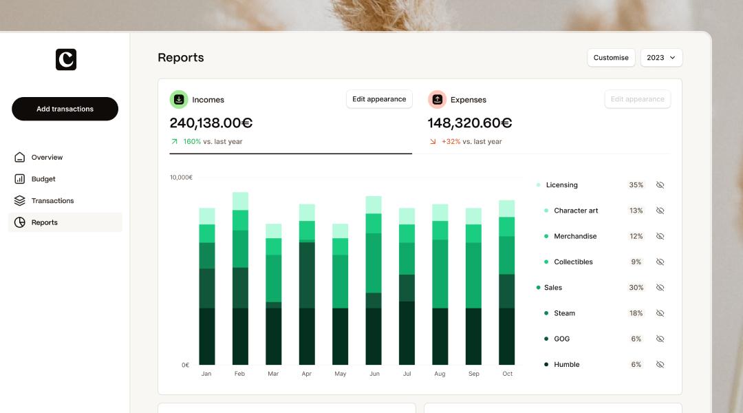 Financial reports project